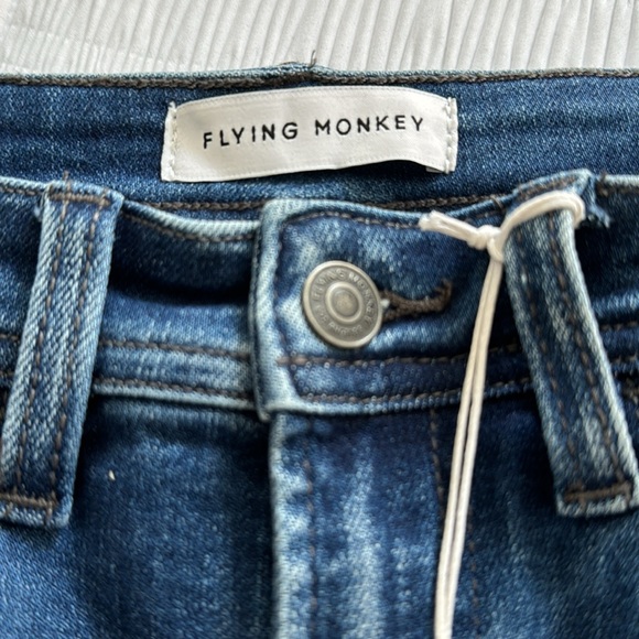 NWT- Flying Monkey - Jeans Size 26–High Rise - Picture 3 of 8